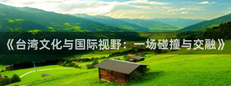 尊龙时凯人生就是搏：《台湾文化与国际视野：一场碰撞与交融》